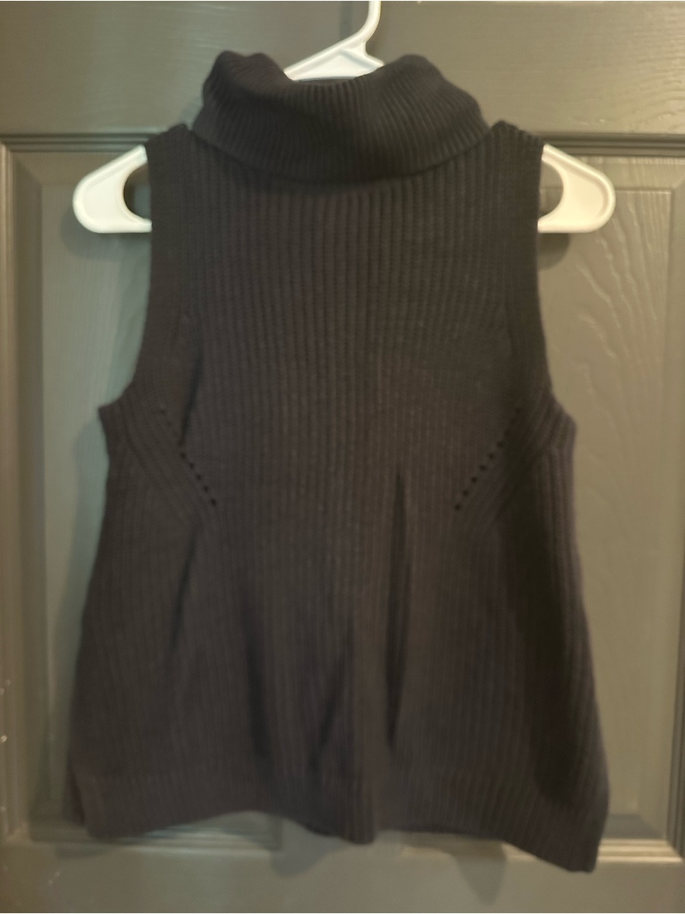 Vintage Abercrombie & Fitch Sleeveless Turtleneck Sweater Top